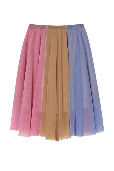 Striped Tulle Skirt